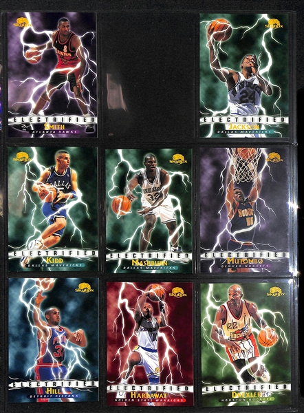 Lot of (500+) Mid to Late 1990s Basketball Cards w. Many Stars and Inserts Inc. Barkley, Malone, Hardaway, Robinson, Kemp, Pippen and More